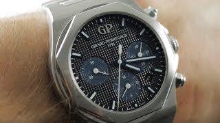 GirardPerregaux Laureato Chronograph 810201163111A Girard Perregaux Watch Review [upl. by Adyam185]