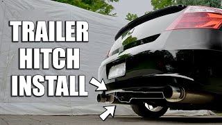 How to Install a Trailer Hitch on your Car [upl. by Vedis94]