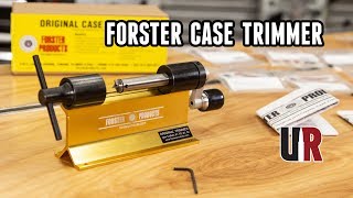 FORSTER Original Case Trimmer Trimming and Neck Turning [upl. by Oironoh475]