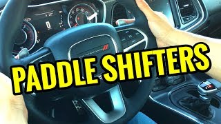 HOW To PADDLE SHIFT Easy Step by Step TUTORIAL [upl. by Gillan597]