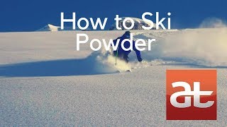 How to Ski Powder Alltracks Academy [upl. by Kalfas605]