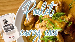 Recettes Companion — POULET CURRY AU LAIT DE COCO [upl. by Picker479]