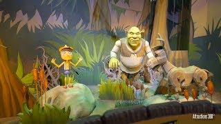 4K Shrek Ride  Trackless Dark Ride  Motiongate Theme Park in Dubai [upl. by Bradan]