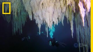 Explore the Worlds Largest Underwater Cave  National Geographic [upl. by Marelda267]