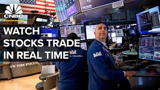 Watch stocks trade in real time after Dows third worstday ever– 3172020 [upl. by Zorana466]