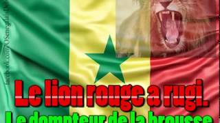 Hymne National du Sénégal  Le Lion Rouge [upl. by Obadias]