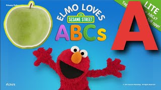 Sesame Street  Elmo Loves ABCs  Letter A [upl. by Kipton586]