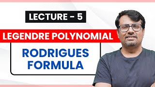 Legendre Polynomial  Rodrigues Formula  Proof of Rodrigues Formula [upl. by Mulligan]