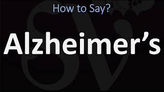 How to Pronounce Alzheimer’s CORRECTLY [upl. by Adyeren]