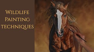 How To Paint a Horse in Oils  Color Mixing Secrets [upl. by Saundra25]