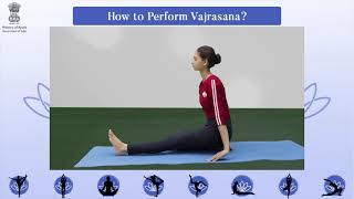 How to Perform Vajrasana [upl. by Pietje]