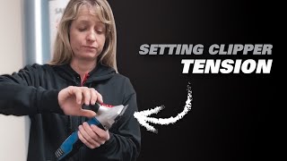 How to set the tension on your Heiniger Clippers [upl. by Giefer]