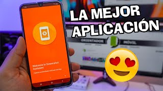 La MEJOR APLICACIÓN Para Realizar CAPTURA de PANTALLA Muy FÁCIL y Rápido📱OrientadorMovil [upl. by Crissy]