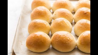 Moms Homemade Buns  SOFT and FLUFFY  The Recipe Rebel [upl. by Eartnoed]