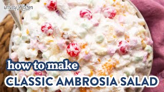 How to make Ambrosia Salad [upl. by Ahsien410]