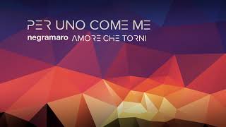 negramaro  Per uno come me Audio ufficiale [upl. by Nalyac308]