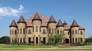 Live Like Royalty in This Luxurious Home Castle in Texas That Revives Medieval Architecture [upl. by Aerdma]