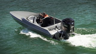 Nizpro Marine 450s powered Velocity V6 110 mph [upl. by Ginsberg675]