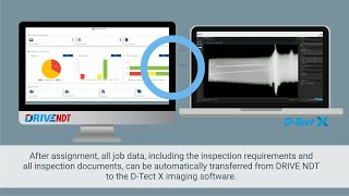 DRIVE NDT  the digital radiographic testing RT workflow [upl. by Zoi]