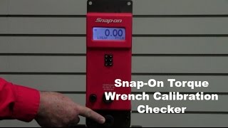 SnapOn Torque Wrench Calibration Checker  RPTS [upl. by Leona]