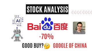 Baidu Stock Analysis  Extrem undervalued China Stock [upl. by Schlessel]