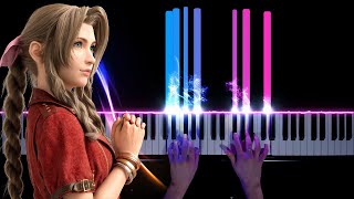 Final Fantasy VII Remake  Aeriths Theme  piano version [upl. by Nella566]