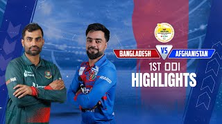 Bangladesh vs Afghanistan Highlights  1st ODI  Afghanistan tour of Bangladesh 2023 [upl. by Lily819]