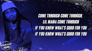 Jacquees  Come Thru Lyrics [upl. by Yeliak82]