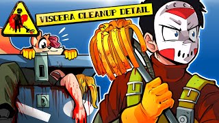 CLEANING UP AFTER A JASON VOORHEES PARTY Viscera Cleanup Detail [upl. by Drof341]