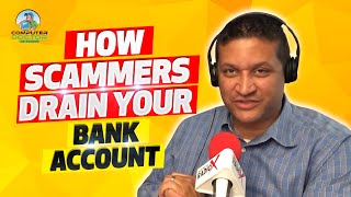 How Scammers Drain Your Bank Account [upl. by Lennod]