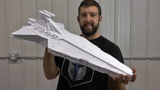 Assembling a 3 Long Venator Clone Wars Ship 3D Printed [upl. by Nedrah]