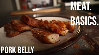 MEAT BASICS  Roasted Pork Belly 2 Ways  Simple Carnivore Recipe [upl. by Kcinnay147]