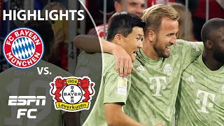 Bayern Munich vs Bayer Leverkusen  Bundesliga Highlights  ESPN FC [upl. by Larkin]