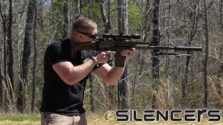 SilencerCo Saker ASR Review with eSilencers [upl. by Edyaj]