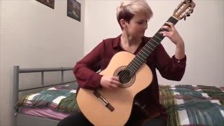 Variations on a Theme by Händel Op107 by Mauro Giuliani performed by Stephanie Jones [upl. by Tiffi]