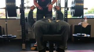 Strongest NFL Player James Harrison does 605 top Bench PressJames Harrison workout Routine [upl. by Acysej]