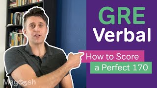 The Celebrated GRE Verbal Score 170 and How to Get it [upl. by Crain]