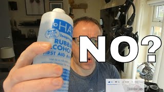 Isopropyl Alcohol As a Cleaner [upl. by Feldt366]