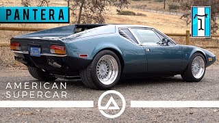 1972 DeTomaso Pantera  A True American Supercar [upl. by Kym]