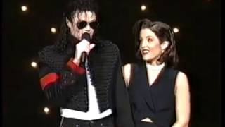 Michael Jackson Lisa Marie Presley 1994 MTV Video Music Award Opening Kiss [upl. by Ajan173]