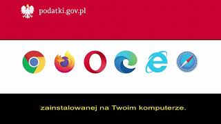 podatkigovpl  Jak rozliczyć podatki drogą elektroniczną  Napisy PL  Audiodeskrypcja [upl. by Naujet]