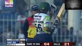 BABAR AZAM HUNDRED ON 26 BALLS IN T10 CRICKET MATCH SAF [upl. by Lorola]