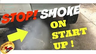 How To STOP a Car or Truck From SMOKING at STARTUP [upl. by Bowers268]