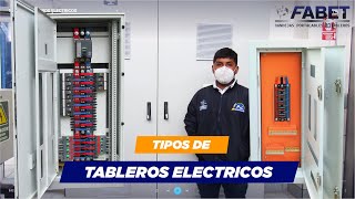 TIPOS DE TABLEROS ELECTRICOS [upl. by Aij756]