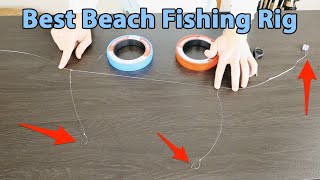 How To Tie The Ultimate Surf Fishing Rig Modified Dropper Rig [upl. by Meda478]