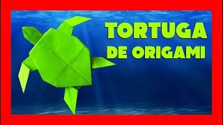 🐢😎👍 ¿Cómo hacer una Tortuga de Origami [upl. by Alleunamme]