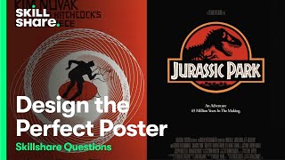 How to Design the Perfect Poster  Skillshare Questions [upl. by Darcy432]