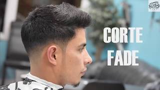 CORTE FADE PASO A PASO  DESVANECIDO PARA HOMBRE [upl. by Nnaaras]