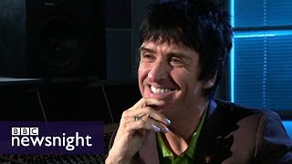 Johnny Marr on The Smiths Oasis and advice from Paul McCartney  BBC Newsnight [upl. by Ennayt911]