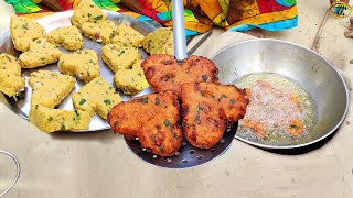 Amazing tasty valentines day special soybean pakora recipe [upl. by Apthorp]